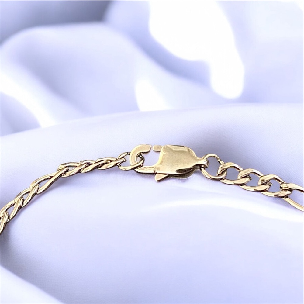 Figaro Stainless Steel 8 inche long and 4mm width bracelet - FINAL PRICE! - Picture 6 of 6